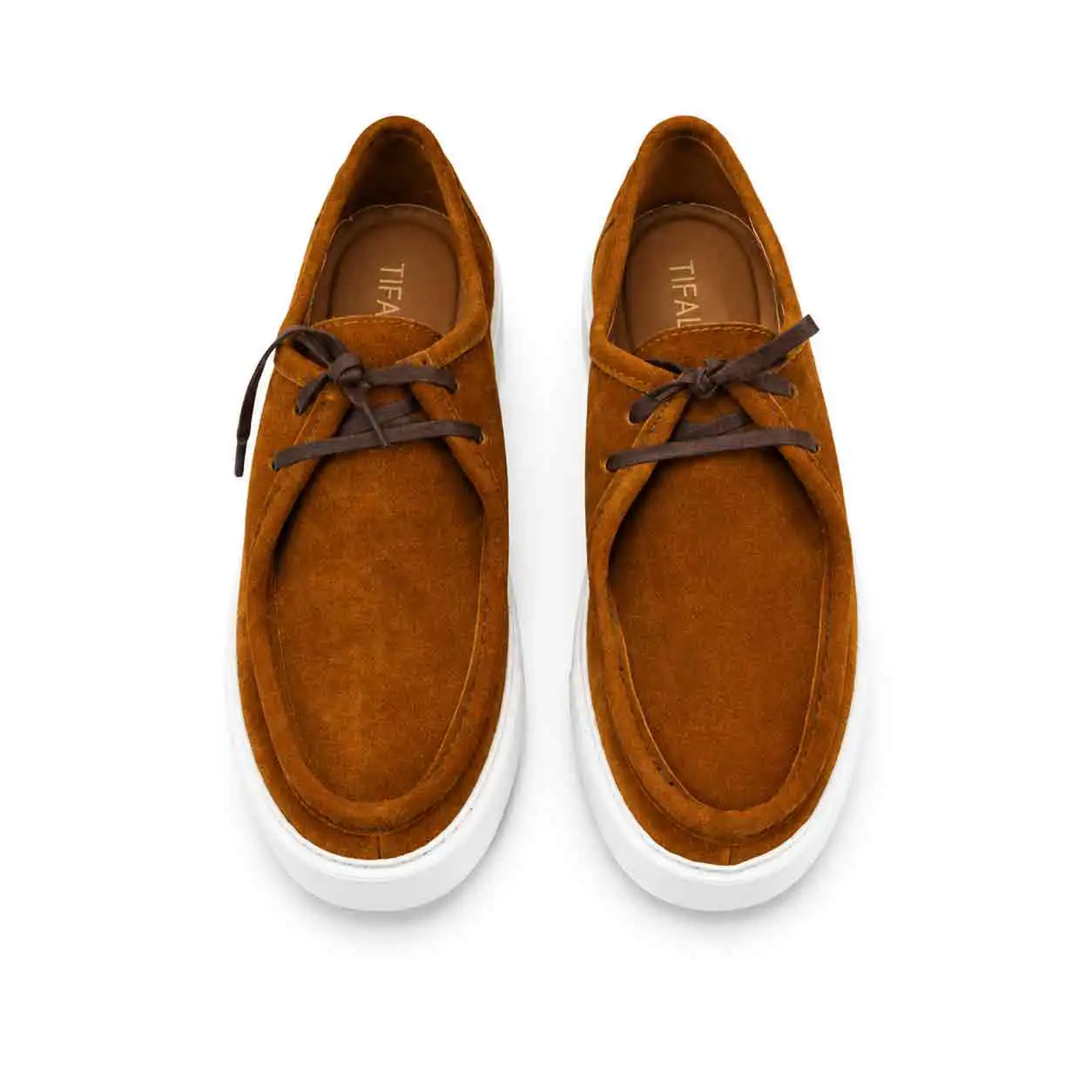 Basket pour homme 026 marron daim ...................  miniature